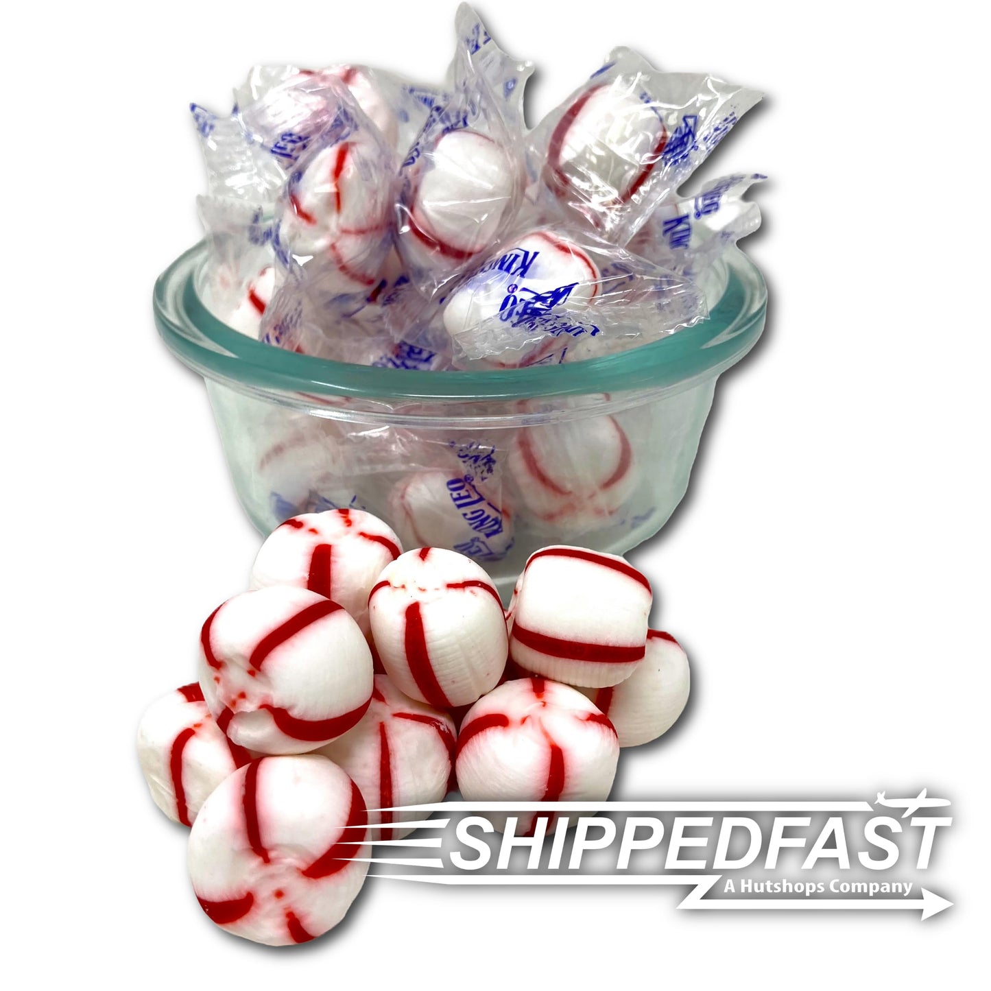 Soft Peppermint Puffs, Natural (2 Pound) Net Wt. 32oz. Soft Candy Peppermints