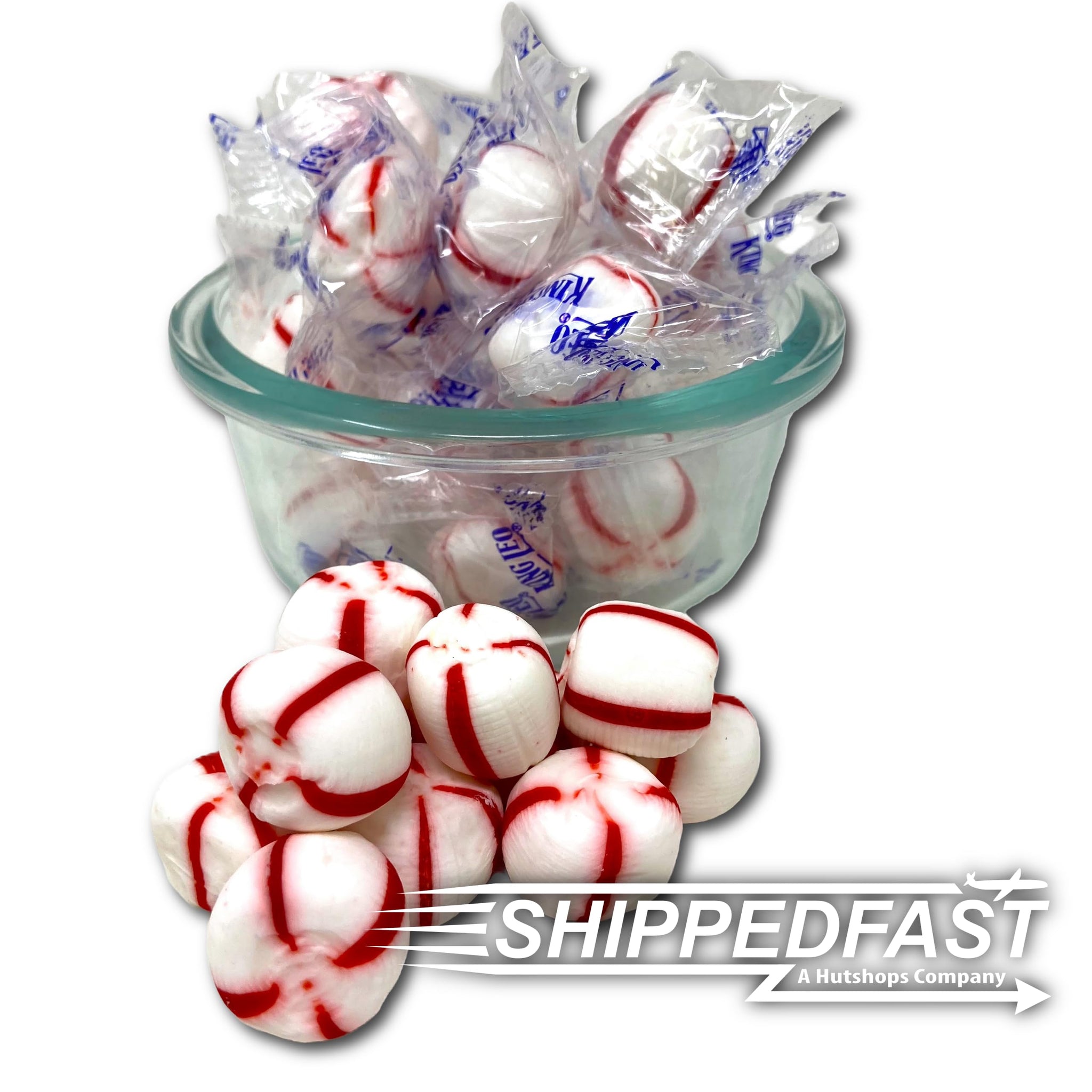 Soft Peppermint Puffs, Natural (2 Pound) Net Wt. 32oz. Soft Candy Peppermints