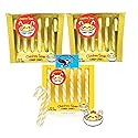 Chicken Noodle Soup Flavored Christmas Candy Canes 18ct - Funny Holiday Gag Gift Candy, Hilarious Novelty Stocking Stuffers, Weird Savory Prank Candy