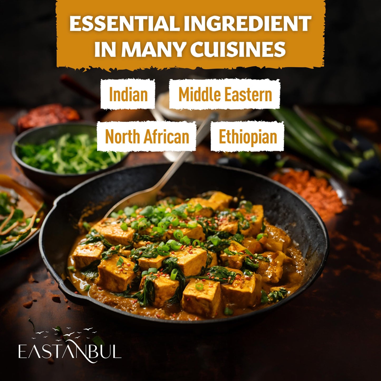 Eastanbul Fenugreek Powder, 8.5oz, Fenugreek Powder For Hair Growth, Ground Methi Seeds AKA Fenogreco Seed, Trigonella Foenum-Graecum, Perfect Spice