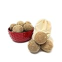 Alpaca Home 100% Alpaca Wool Dryer Balls - Felted - Set of 3 - Made in USA - All Natural Colors - Hypoallergenic