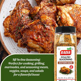 Badia Poultry Seasoning Southern Blend 22 oz - Classic Southern Style Herb & Spice Mix with Sage, Thyme & Spices - No MSG, Kosher, Gluten Free