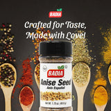 Badia Anise Seed, 1.75 oz - Whole Anise Seeds for Baking, Cooking, and Teas