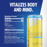 Red Bull Summer Edition Sugarfree Energy Drink, 114mg Caffeine, Taurine & B Vitamins, 12oz. 4 Pack