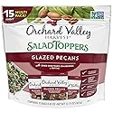 Orchard Valley Harvest Glazed Pecans Salad Toppers, 0.85 Ounce Bags (Pack of 15), with Cranberries and Pepitas, Non-GMO, No Artificial Ingredients