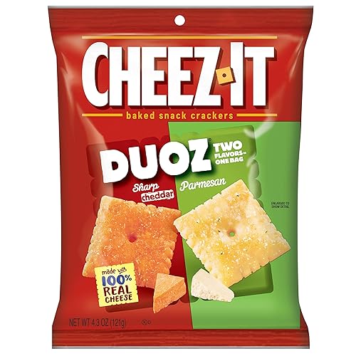 CheezIt Duoz Sharp Cheddar Parmesan (Pack of 6)