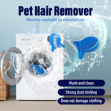 Pet Hair Remover for Laundry, Reusable Dog & Cat Hair Remover Tool, Effectively Removes Pet Hair, Lint and Dander from Bedding and Clothing, Suitable