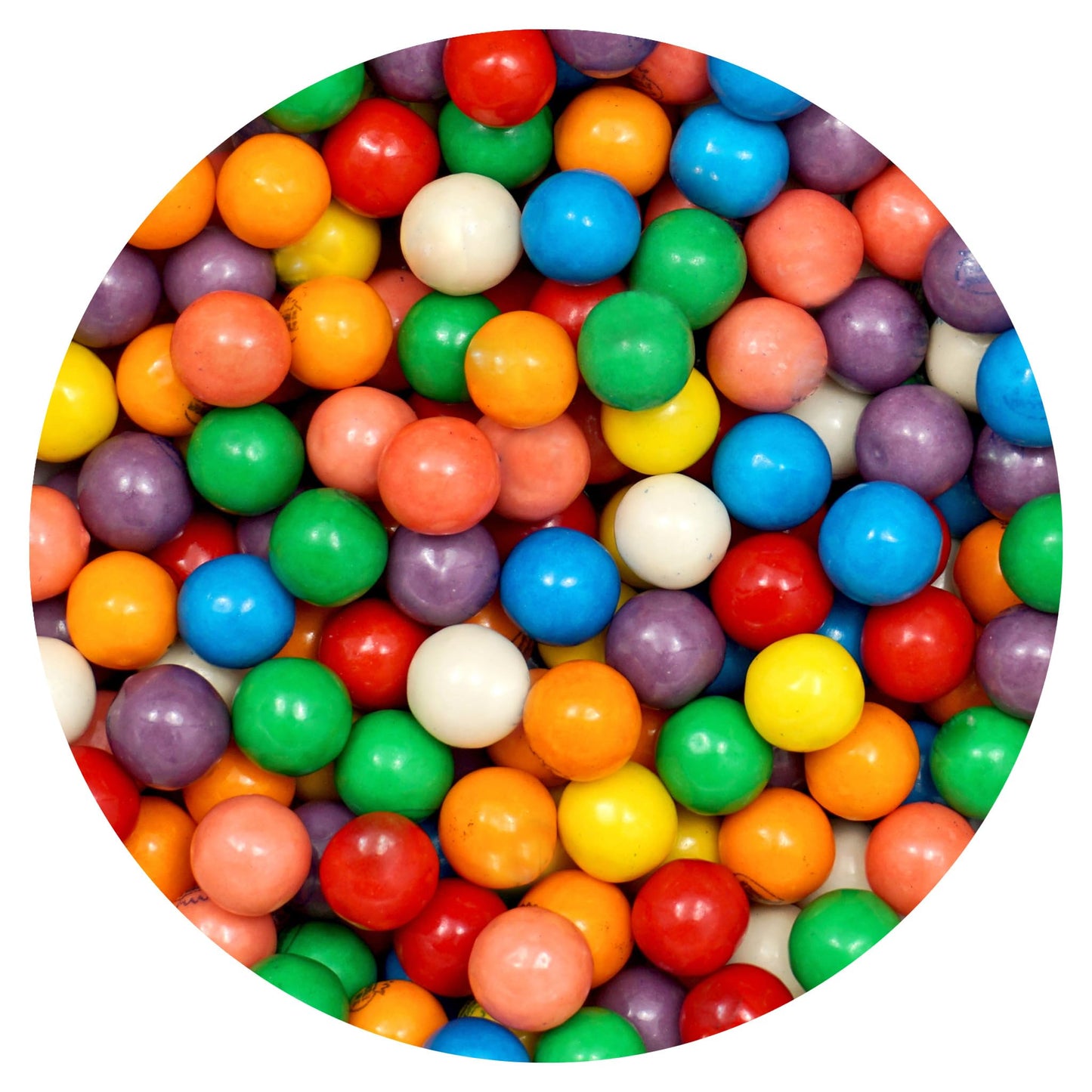 Gumballs for Gumball Machine, 0.5 Inch Mini Gumballs, Approx. 560 Pieces, 2lb Bulk Bag, Bubble Gum Balls Assorted Fruit Flavored Bubble Gum, Gumball