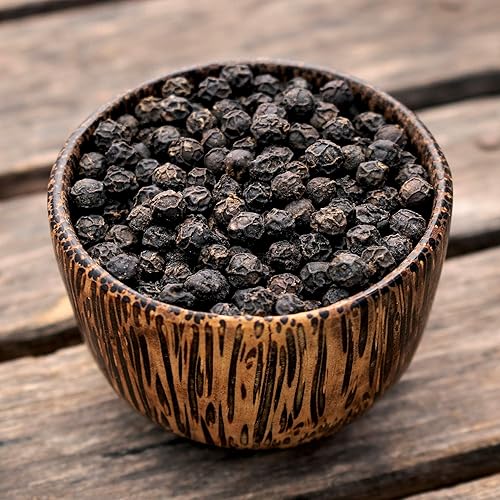 THE ORGANIC PANTRY Black Peppercorns - 1 pound- USDA Organic Whole Tellicherry Peppercorns - Steam Sterilized, All Natural, Perfect for Grinder Refill