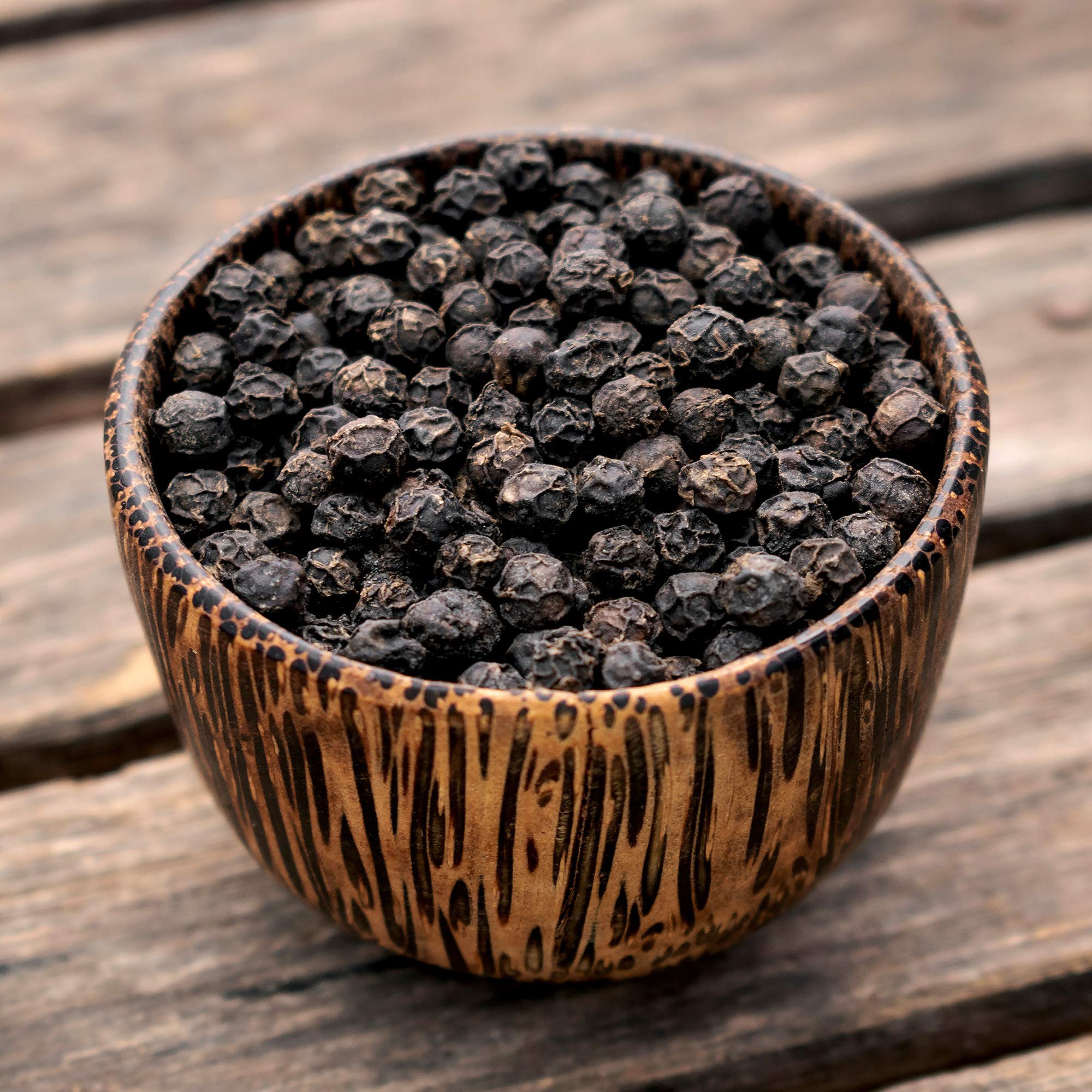 THE ORGANIC PANTRY Black Peppercorns - 1 pound- USDA Organic Whole Tellicherry Peppercorns - Steam Sterilized, All Natural, Perfect for Grinder Refill