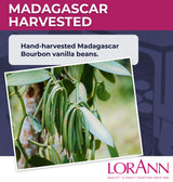 LorAnn Oils Reserve Pure Organic Madagascar Bourbon Vanilla Extract - Real, Organic Vanilla Extract for Baking, Pure Flavor & Bourbon, 4 Ounce