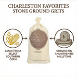 Charleston Favorites Stone Ground Grits - White 2 Lbs