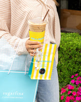 Caffe Luxxe x Sugarfina Dark Chocolate Sea Salt Caramels Candy Bag