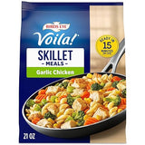 Birds Eye Voila! Garlic Chicken Frozen Dinner, Easy-to-Prepare Frozen Meal for Weeknight Family Meals, 21 OZ Bag
