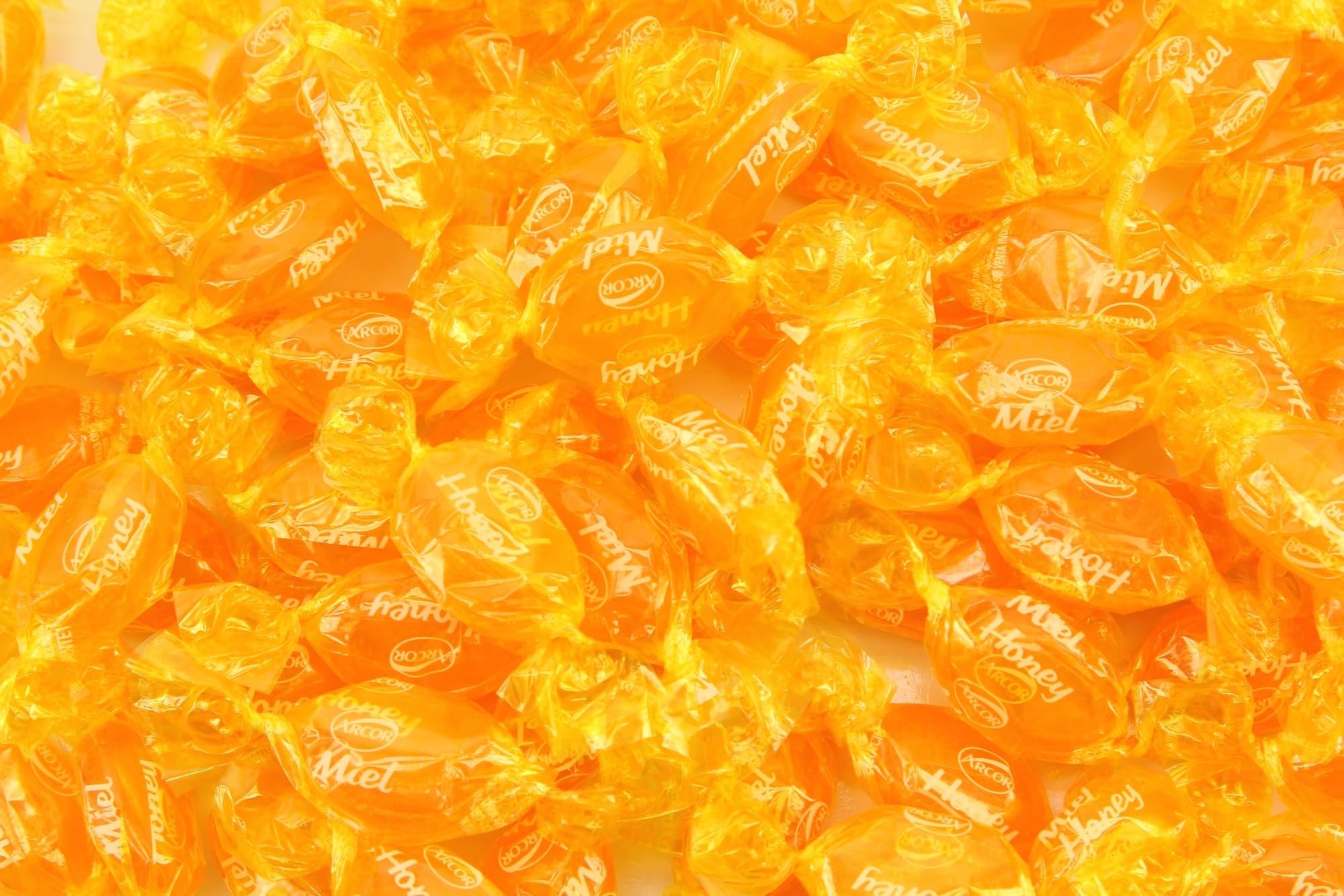 Planet Sweets Honey Filled Hard Candy - 8 Ounce - Bon Bons Individually Wrapped Candies