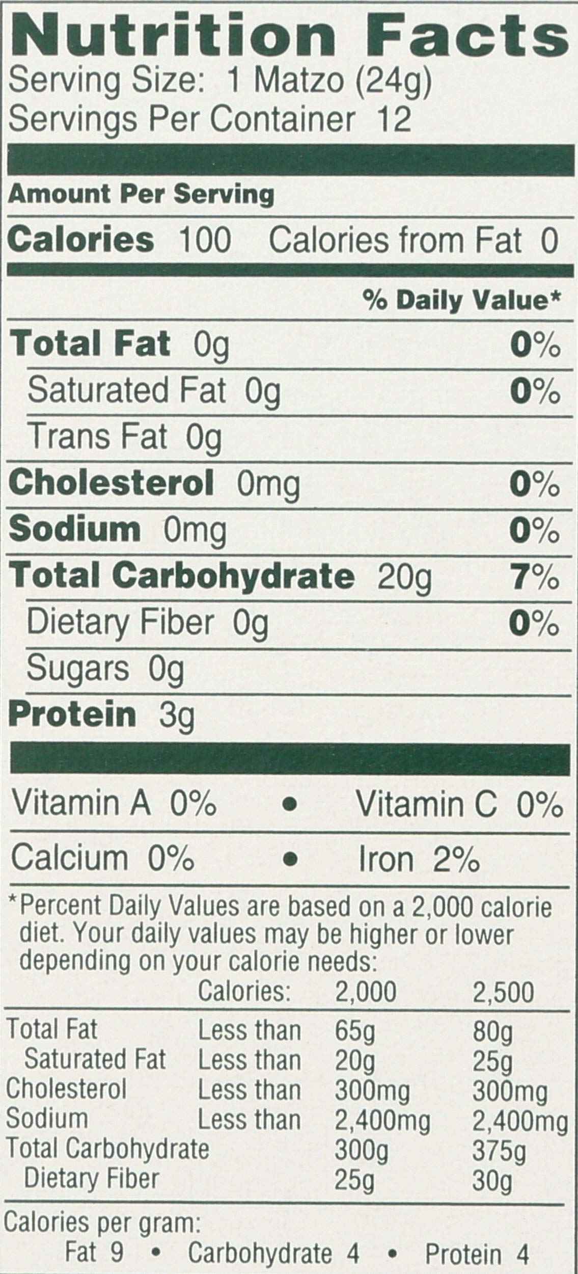 MANISCHEWITZ Thin Tea Matzo, 10-Ounce Boxes (Pack of 8)