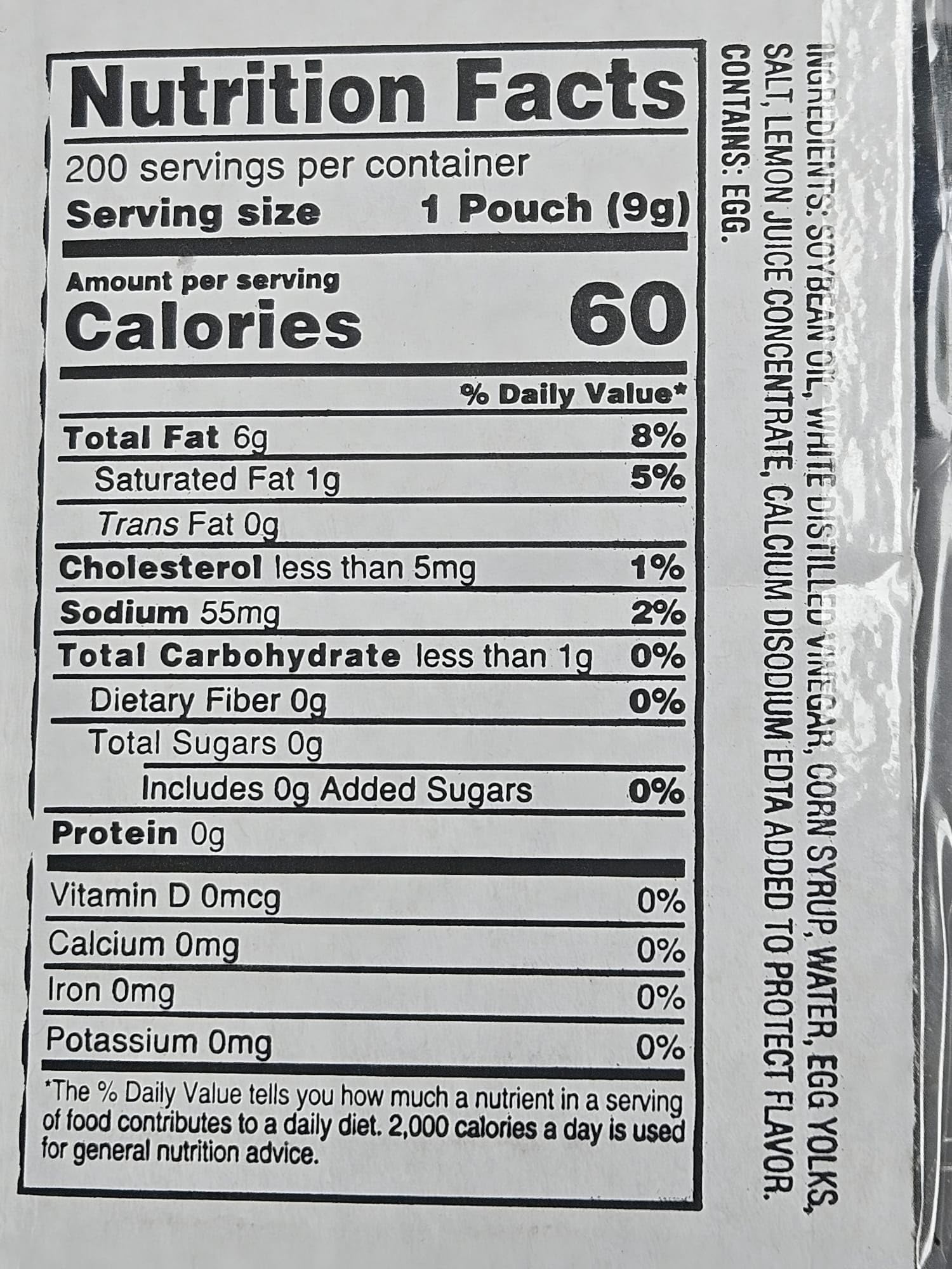 Chef's Quality Condiments & Sauces Assortments, Single Serve Packets 0.24 Oz, 200 Count. Ideal for food service, concessions, c-stores, and parties