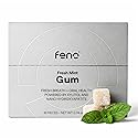 Feno Remineralizing Gum - Sugar Free Xylitol Gum with Nano Hydroxyapatite, Spearmint Dental Chewing Gum, Organic Tree Sap Base, Fresh Breath and Daily