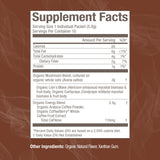 OM MUSHROOM SUPERFOOD Instant Coffe - Organic Arabica with Lion’s Mane, Cordyceps, Reishi, Turkey Tail & Ginkgo Biloba - Supports Energy, Focus
