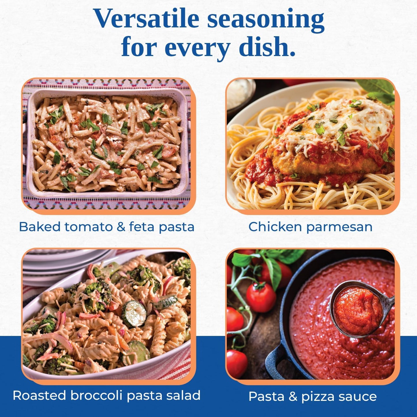 Chef Paul Prudhomme's Herbal Pizza and Pasta Magic Seasoning - Parmesan Cheese, Italian Herbs & Spices - No Salt & MSG-Free - Ideal for Pizza, Pasta