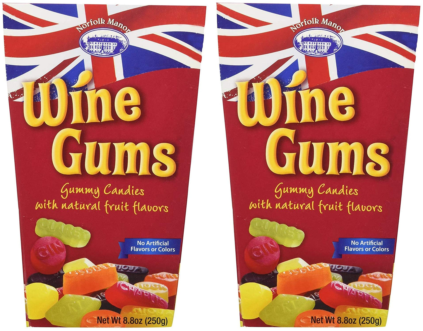 Norfolk Manor Wine Gums - USA - 8.82 oz - Pack of 2