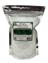 Nutrigins Menthol Crystal 1 LB - Pure Organic 100% Natural - Menthol Crystals from Mint Crystal Mints Mentha Arvensis - Comes in Resealable Standup