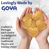 Goya Christmas Cookie Gift Collection, Festive Cinnamon Claus Christmas Cookies in Tin, Fun Shapes incl Heart & Tree, Holiday Treats for Family, 9.8oz