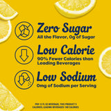 Crystal Light Drink Mix, 6 Pitcher Packets, for Flavorful Hydration and Shareable Refreshment, Lemonade, natural flavor with other natural flavor