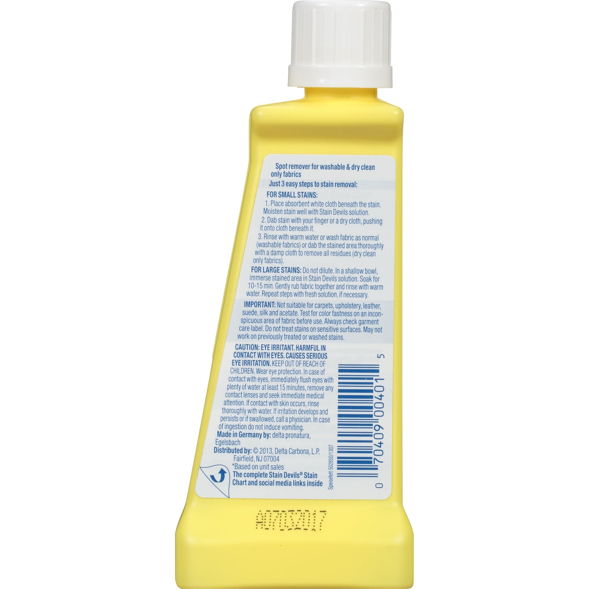 Carbona Stain Devils, Fat & Cooking Oil, 1.70 Fl Oz