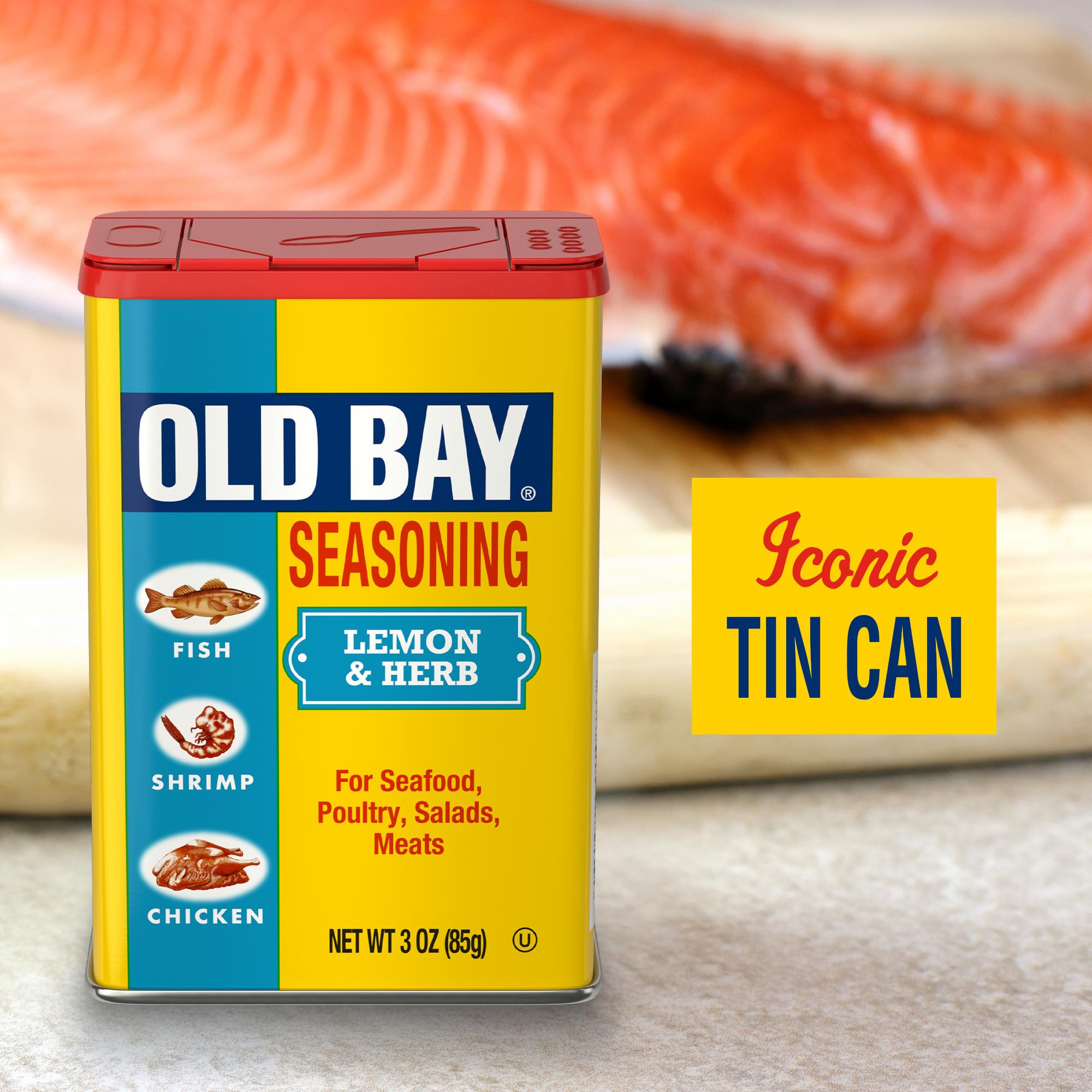 OLD BAY Lemon Herb Seasoning, 3.0 oz