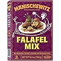 Manischewitz Mediterranean Falafel Ball Mix, 6.4oz | All Natural | Sugar Free | Good Source of Protein | Wholesome & Nutritious