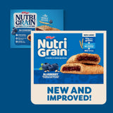 Nutri-Grain Breakfast Bars, Made with 10g Whole Grains, Snack Bars, Blueberry, 20.8oz Box (16 Count)