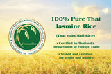 Queen Elephant Premium White Jasmine Rice 5 Lbs (Bag) | Product of Thailand