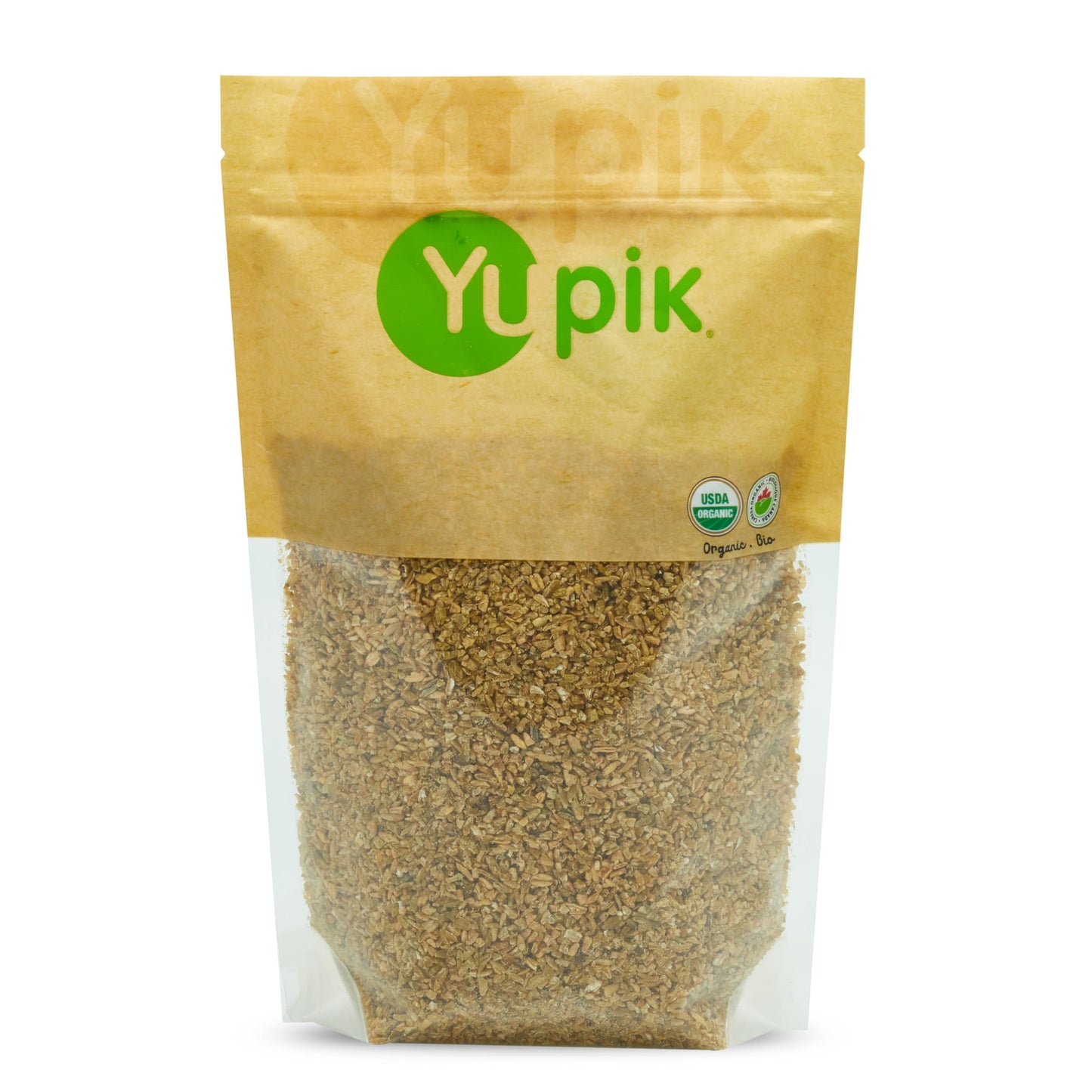 Yupik Organic Cracked Freekeh, 2.2 lb, Non-GMO, Vegan, Ancient Whole Grain, Source of Protein & Fiber, Nutty Chewy Texture
