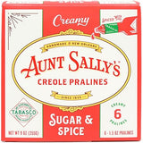 Aunt Sally's Pralines x Tabasco- Sugar and Spice Pralines- 6 count box- New Orleans Most Famous Praline- Handmade Pecan Candy