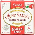 Aunt Sally's Pralines x Tabasco- Sugar and Spice Pralines- 6 count box- New Orleans Most Famous Praline- Handmade Pecan Candy