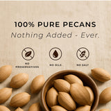 Worth Pecan Company Georgia Pecans 7 Pound Bulk Bag - Raw Nuts In?Shell, Whole Pecans in Shell, Natural and Unprocessed Snack, Baking & Gifting |