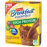 Carnation Breakfast Essentials High Protein Powder Drink Mix, Rich Milk Chocolate, 1.31 Ounce (Pack of 10) (Packaging May Vary)