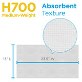 Dixie H700 Disposable Foodservice Towel by GP PRO (Georgia-Pacific), 29426, White, 150 Wipers/Box