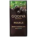 Godiva Dark Chocolate Mint Pearls, 1.5000-ounces (Pack of 6)