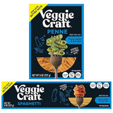 Veggiecraft Farms Variety Pack - NEW IMPROVED TASTE - Gluten Free Pasta, Plant Based Protein Pasta with Zucchini, Lentils, and Peas, Low-Carb, Vegan