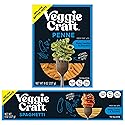 Veggiecraft Farms Variety Pack - NEW IMPROVED TASTE - Gluten Free Pasta, Plant Based Protein Pasta with Zucchini, Lentils, and Peas, Low-Carb, Vegan