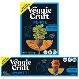 Veggiecraft Farms Variety Pack - NEW IMPROVED TASTE - Gluten Free Pasta, Plant Based Protein Pasta with Zucchini, Lentils, and Peas, Low-Carb, Vegan