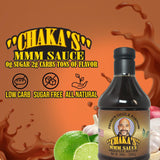 Chaka’s MMM Sauce Zesty Marinade (18oz) - Keto, Sugar Free, Low Carb Marinade