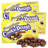 Peanut Butter Edible Cookie Dough Bites, Mini Dessert Topper Candy, 3.1 Ounces (Pack of 3)