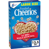 Frosted Cheerios, Heart Healthy Cereal, Large Size, 13.5 oz
