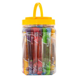 MDM JELLY STICKS GEL CANDY JAR 60 PCS 42.33OZ (1200G)