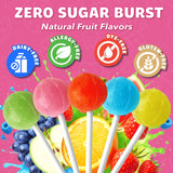 Zollipops GUM Popz 5.6oz Resealable Pouch - Enjoy a Burst of Flavor with Gum in a Convenient Resealable Pouch