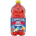 Capri Sun Flavored Juice Drink Blend with Other Natural Flavor, 1 Bottle, for School Lunches and On-the-Go Hydration, Fruit Punch, All Natural