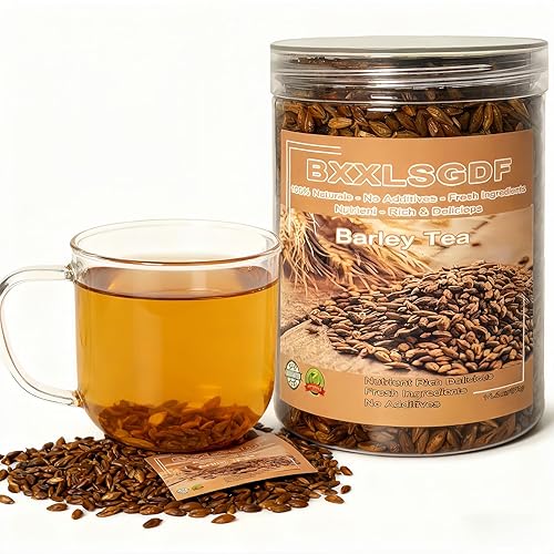 10.5 oz Roasted Barley Tea - Caffeine-Free, Sugar-Free | Nutty Korean-Style Grain Tea | 300 g